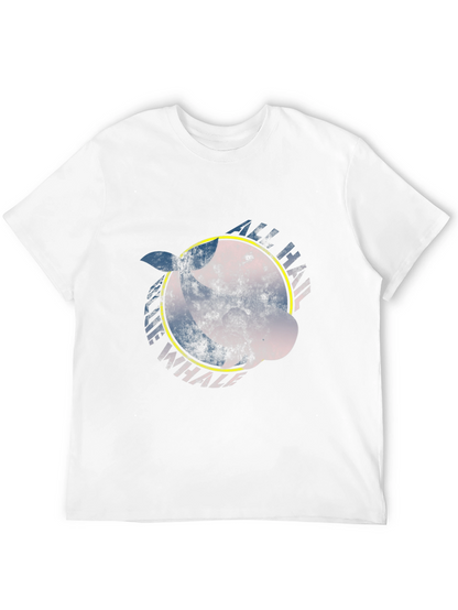 All Hail Whale Graphic Tee - Unique Design
