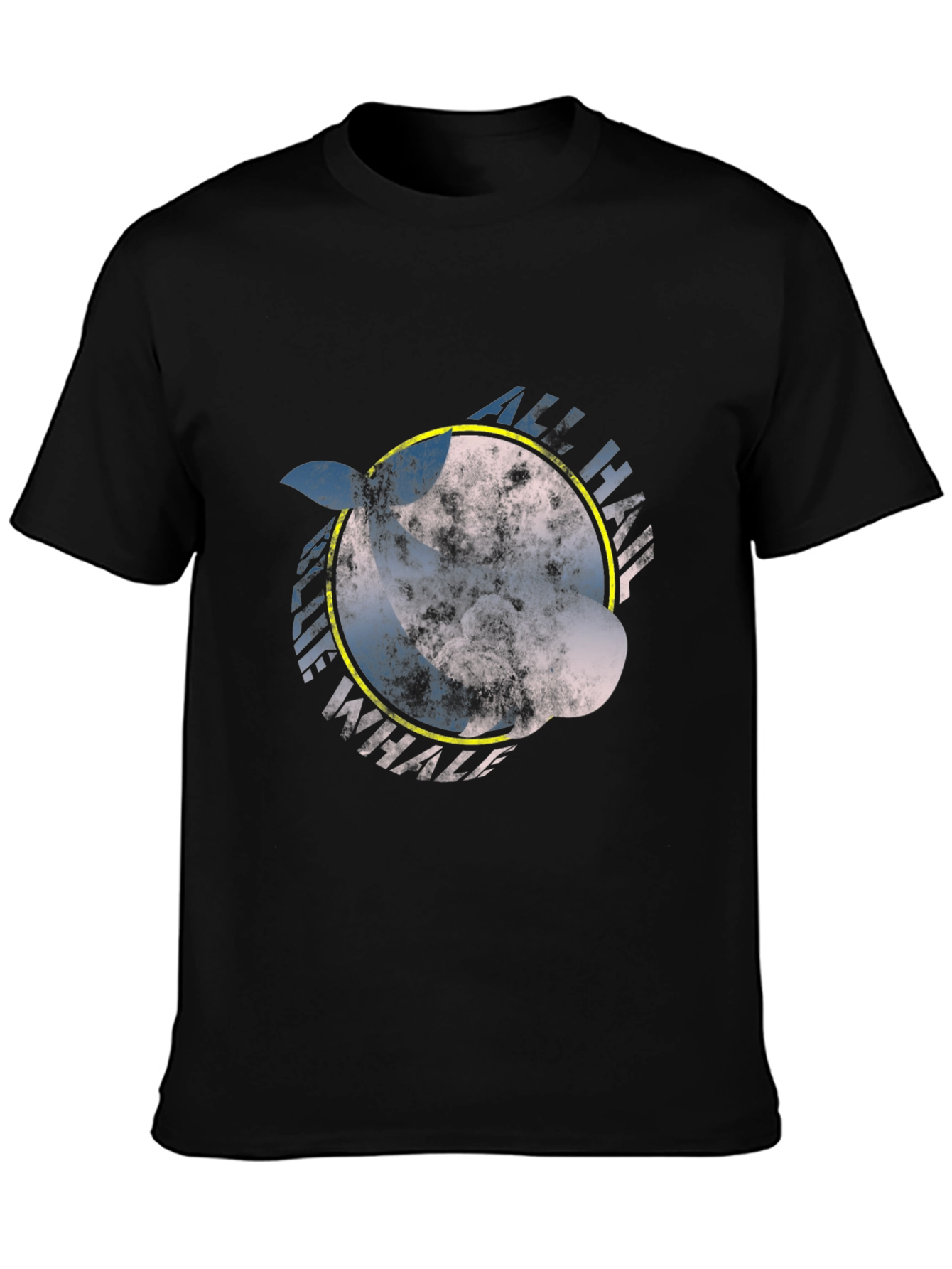 All Hail Whale Graphic Tee - Unique Design