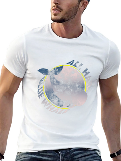 All Hail Whale Graphic Tee - Unique Design