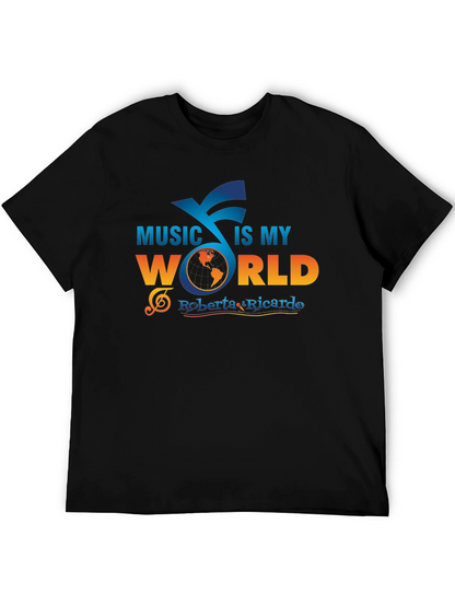 Music Is My World Graphic Tee