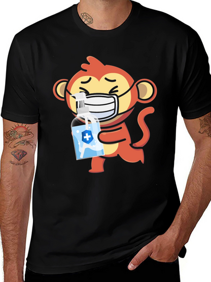 Monkey Mask Hand Sanitizer T-Shirt