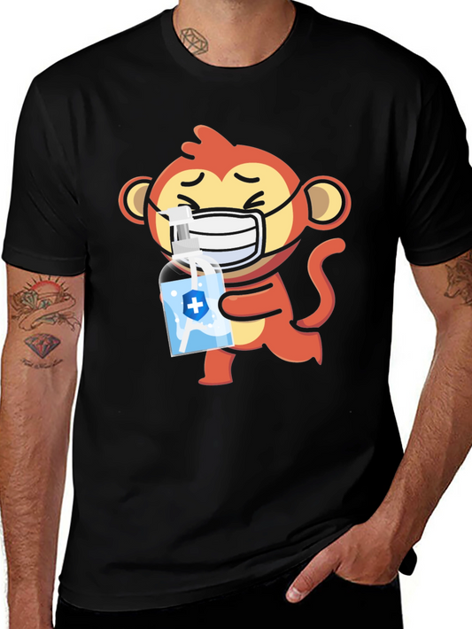 Monkey Mask Hand Sanitizer T-Shirt