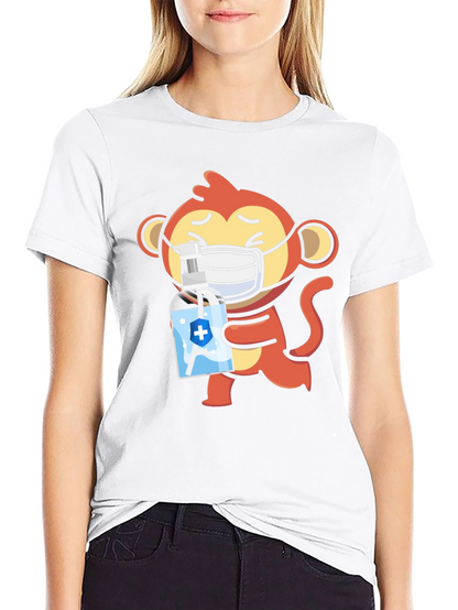 Monkey Mask Hand Sanitizer T-Shirt