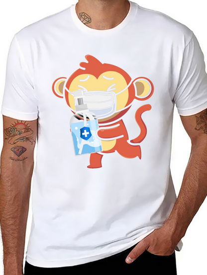 Monkey Mask Hand Sanitizer T-Shirt