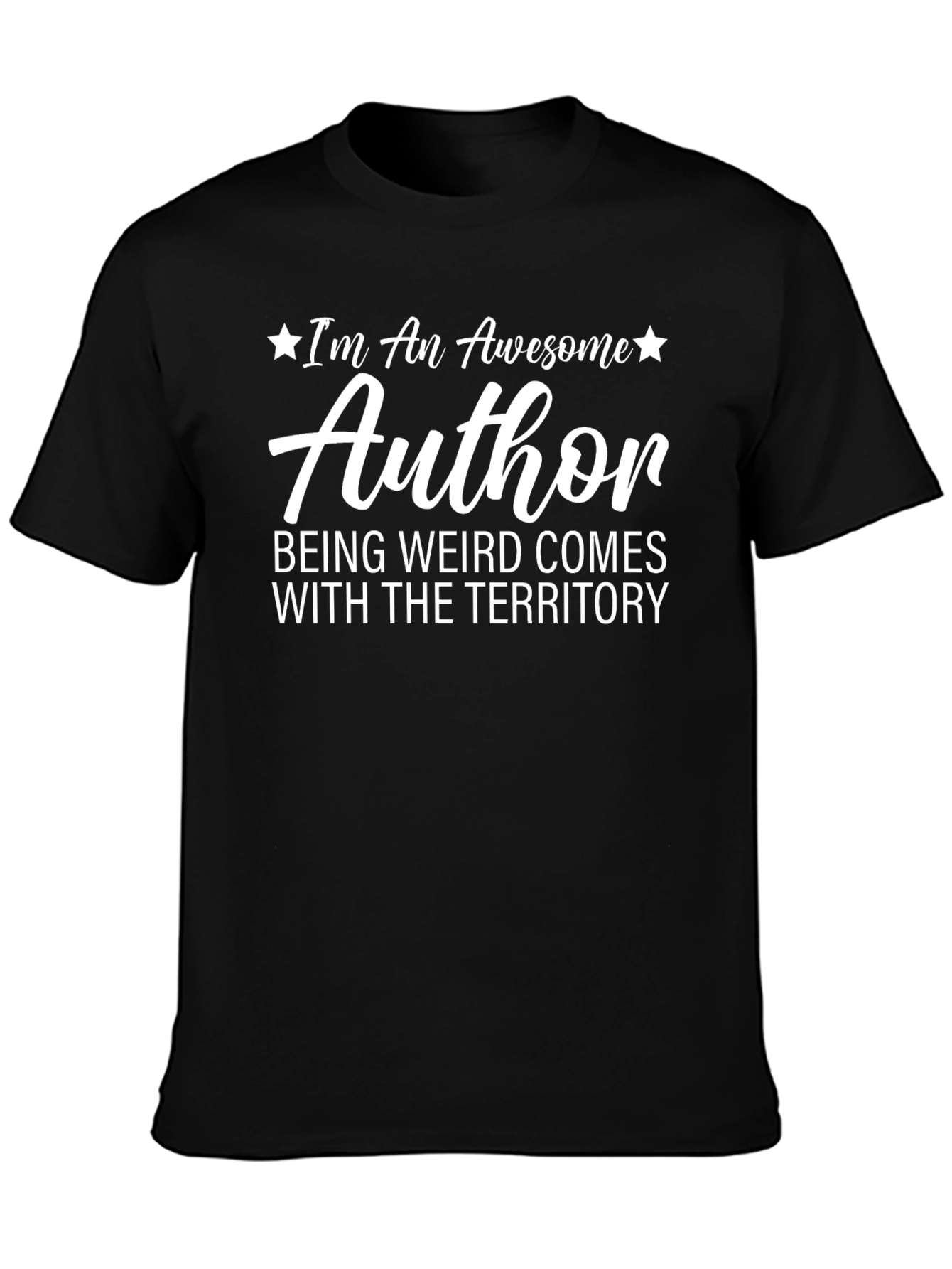 Awesome Author T-Shirt - Quirky Writer Tee