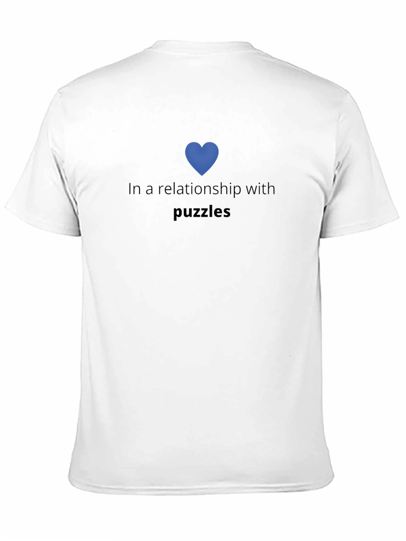 Puzzle Lover Tee - In a Relationship with Puzzles