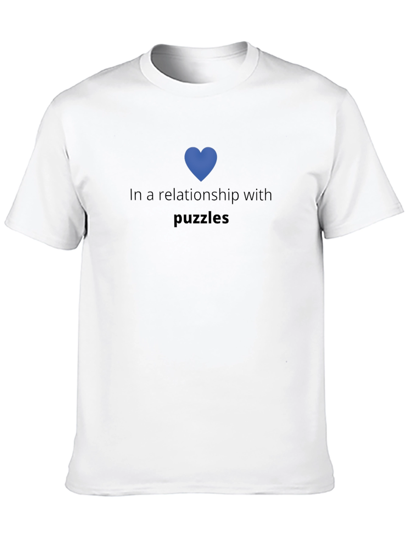 Puzzle Lover Tee - In a Relationship with Puzzles