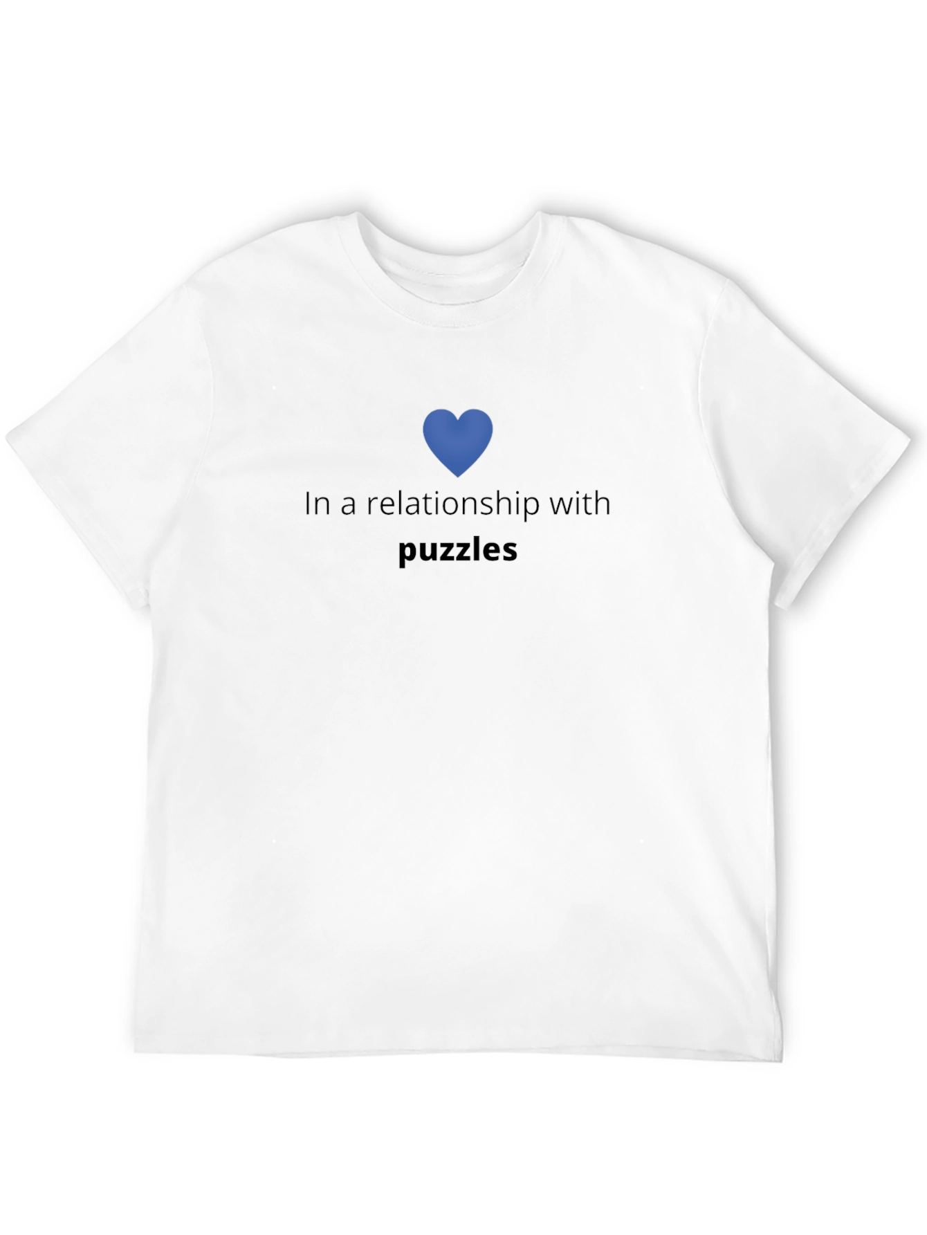 Puzzle Lover Tee - In a Relationship with Puzzles
