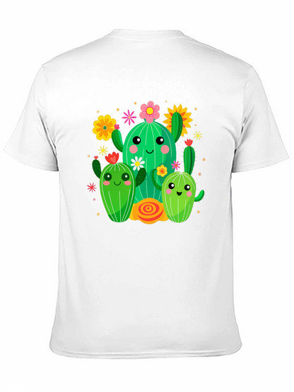 Cute Cactus Crew Graphic Tee - Fun & Stylish