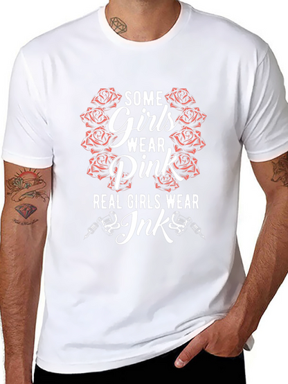 Girls Wear Ink Graphic T-Shirt