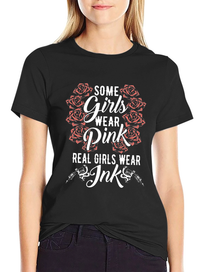 Girls Wear Ink Graphic T-Shirt