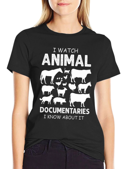 Animal Documentaries Graphic Tee