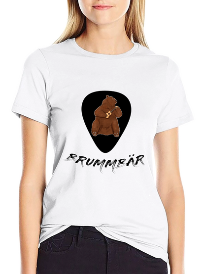 Bear Ukulele Graphic T-Shirt