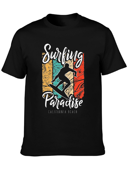 Surfing Paradise Graphic T-Shirt