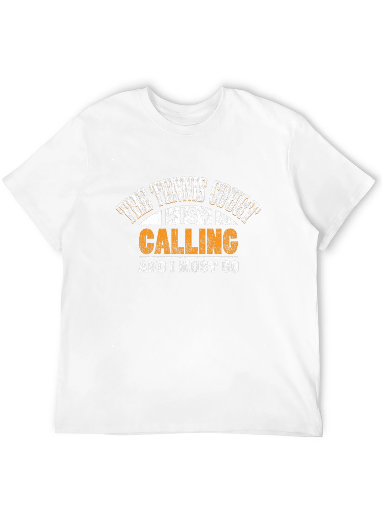 Tennis Court Calling Graphic T-Shirt