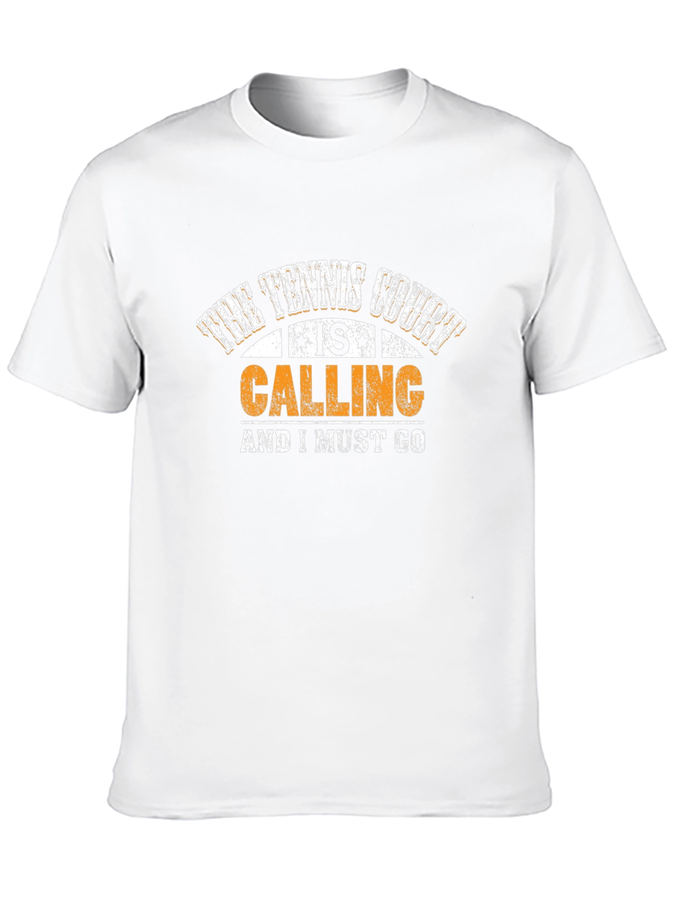 Tennis Court Calling Graphic T-Shirt