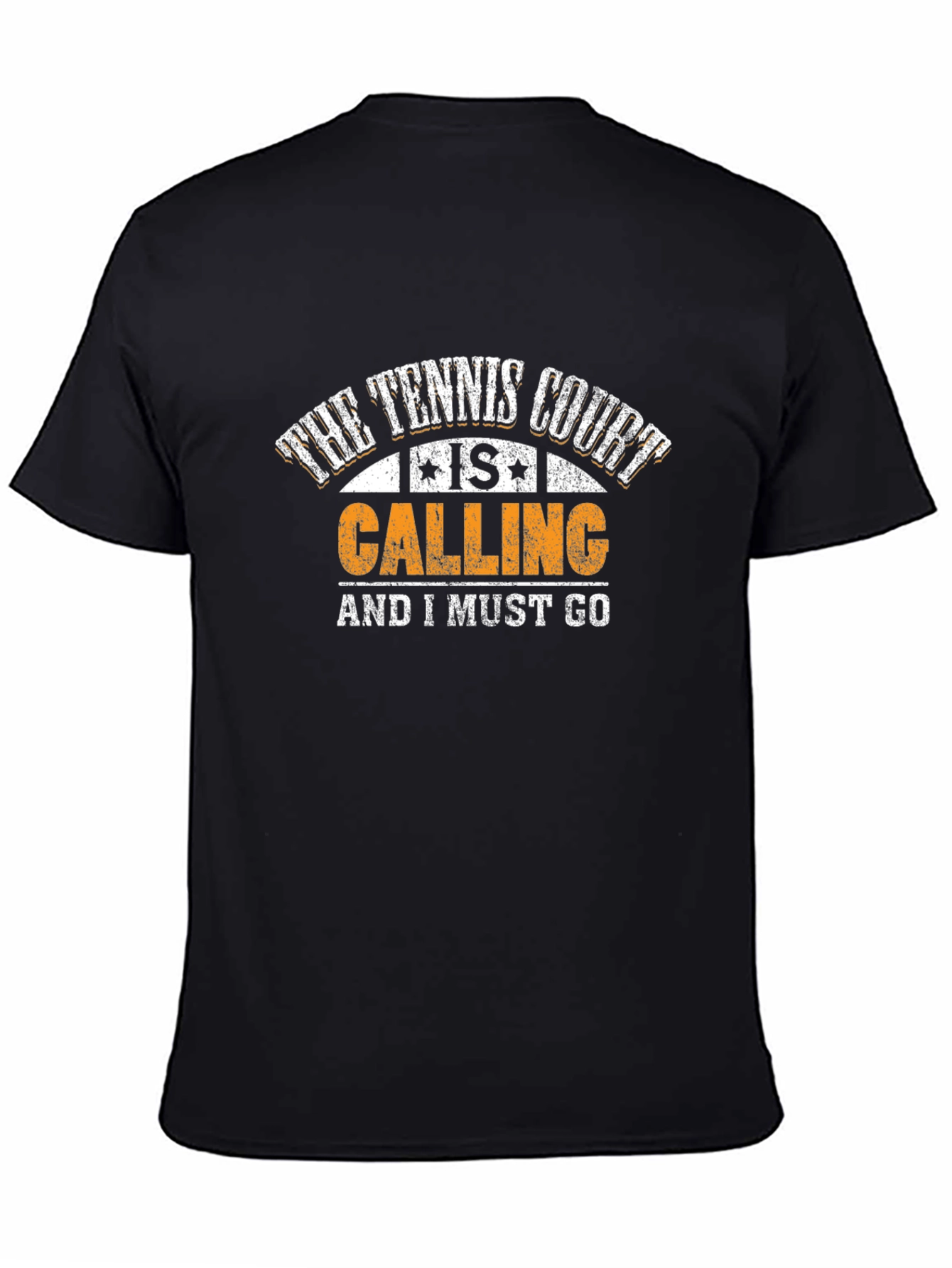 Tennis Court Calling Graphic T-Shirt