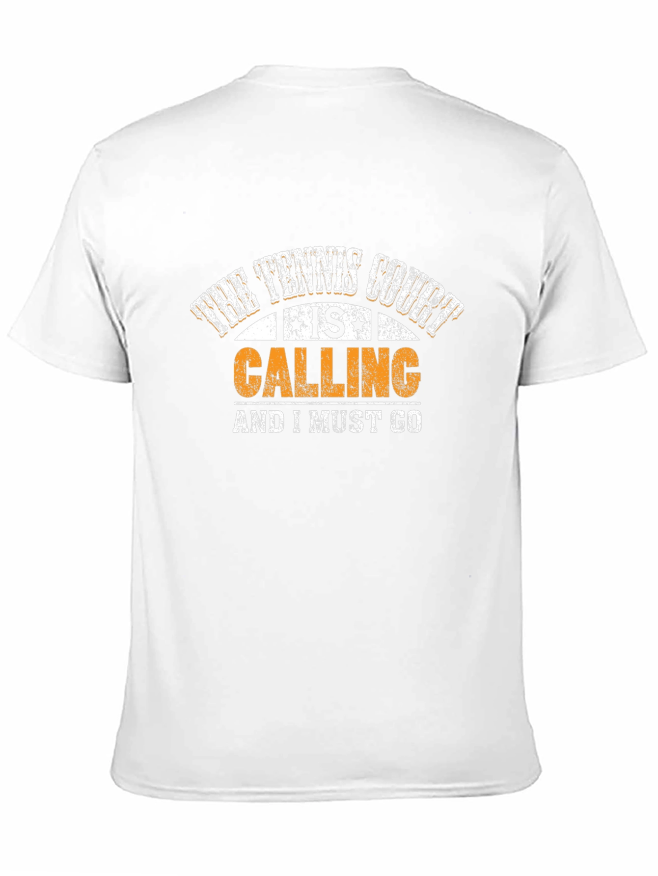 Tennis Court Calling Graphic T-Shirt