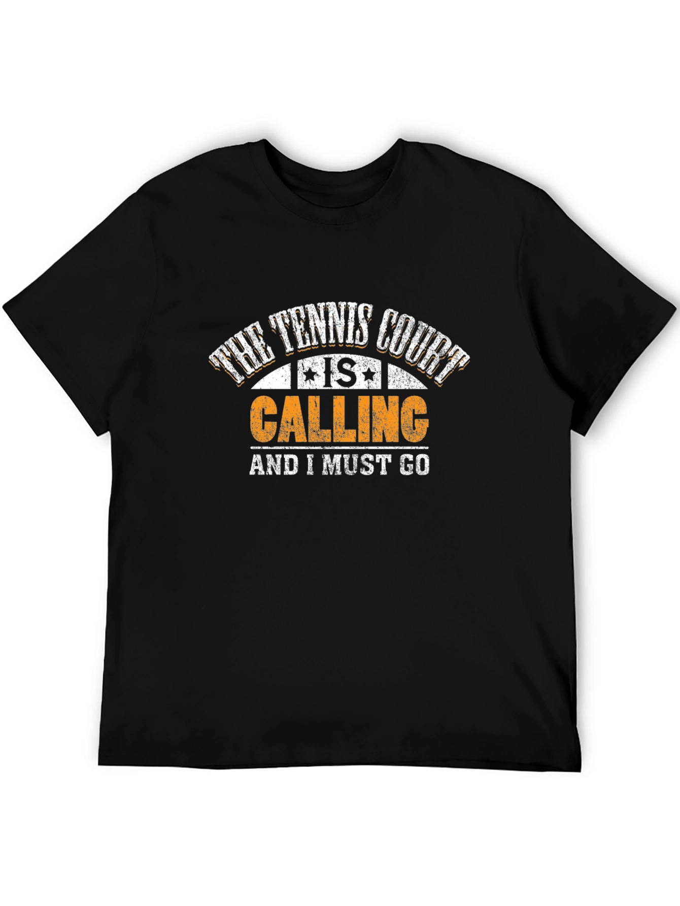 Tennis Court Calling Graphic T-Shirt