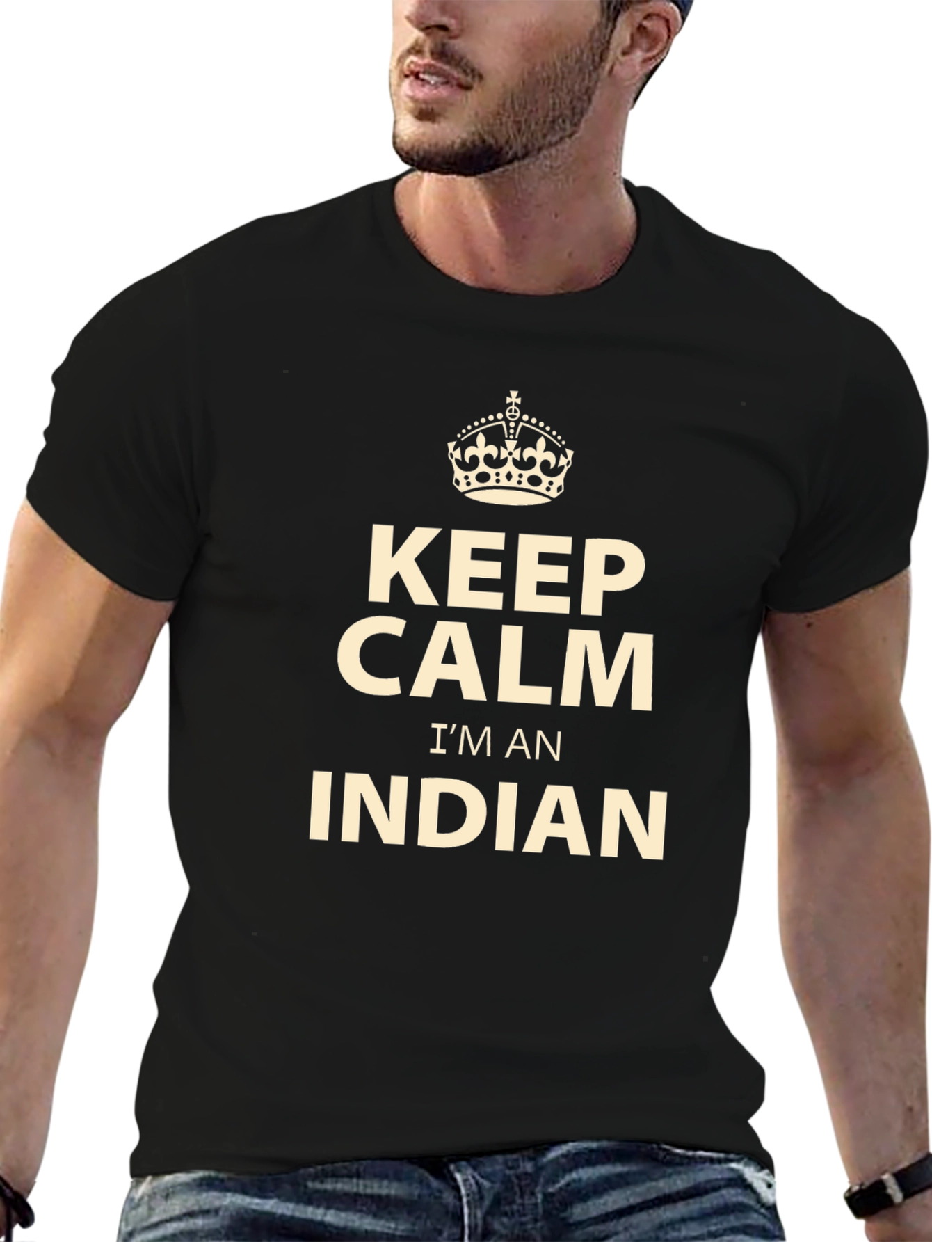 Keep Calm Im Indian T-Shirt