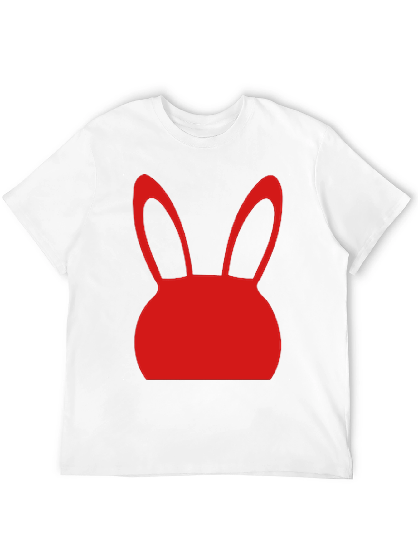 Bunny Graphic Tee - Black Short Sleeve