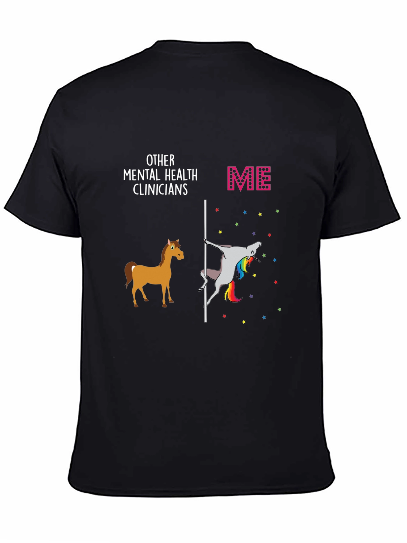 Mental Health Clinician T-Shirt Novelty Graphic Tee