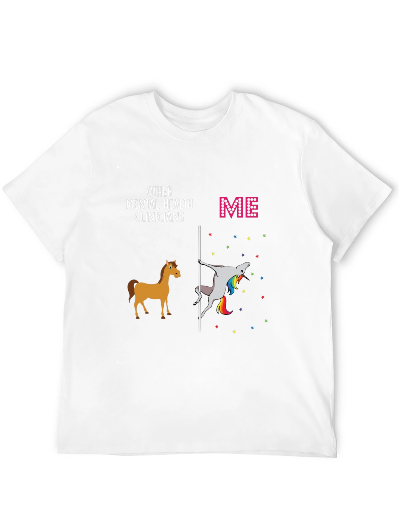 Mental Health Clinician T-Shirt Novelty Graphic Tee