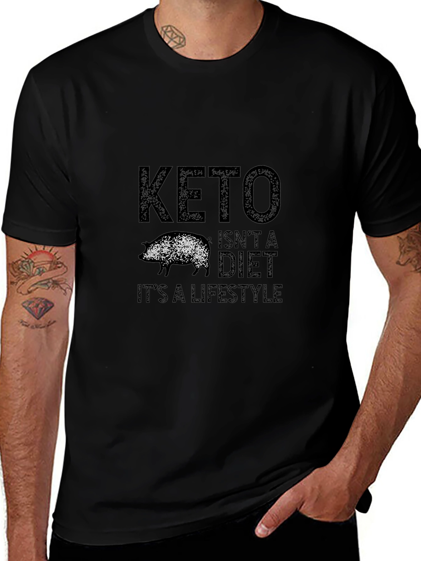 Keto Lifestyle T-Shirt - Mens Graphic Tee