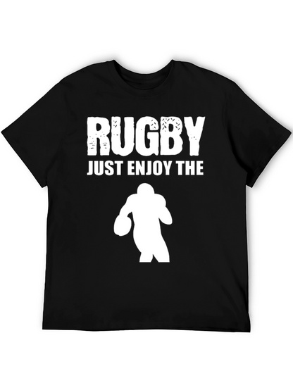 Rugby Graphic Tee - Enjoy the Game!