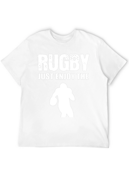 Rugby Graphic Tee - Enjoy the Game!