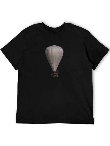 Air Balloon Graphic Tee - Modern Style