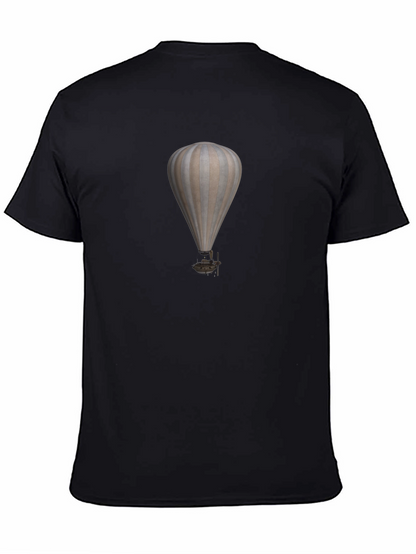 Air Balloon Graphic Tee - Modern Style