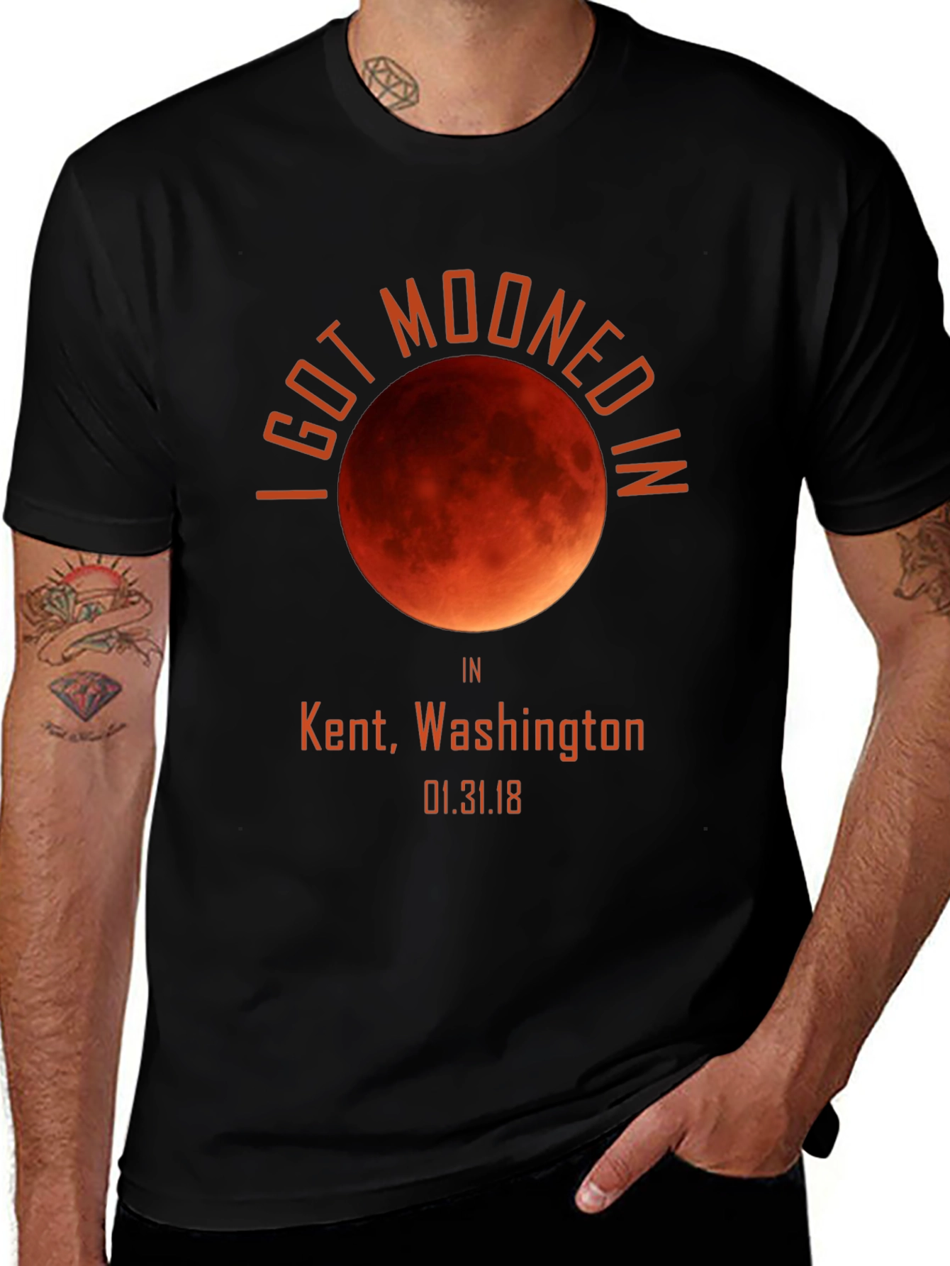 I Got Mooned In Kent WA T-Shirt