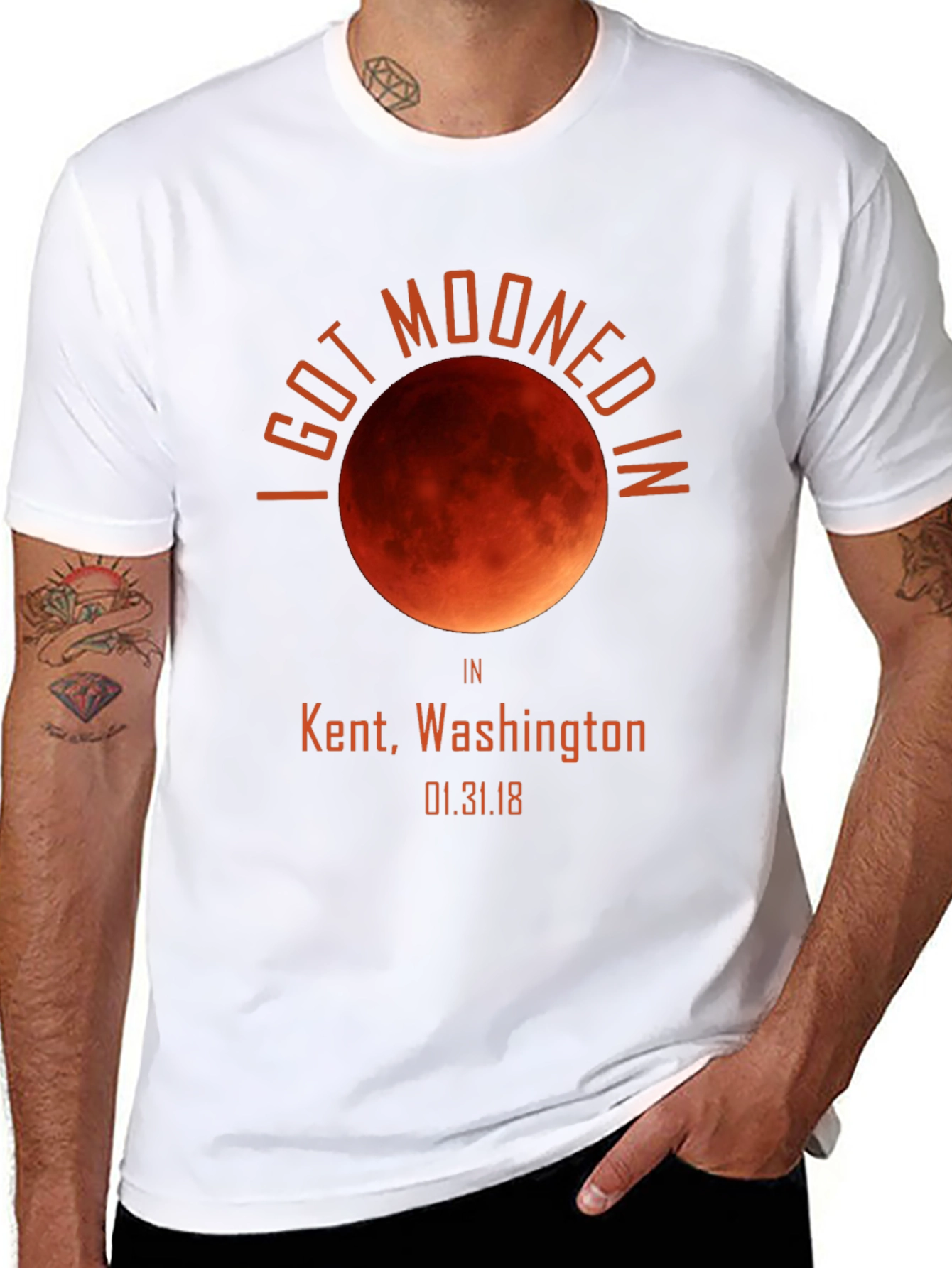 I Got Mooned In Kent WA T-Shirt