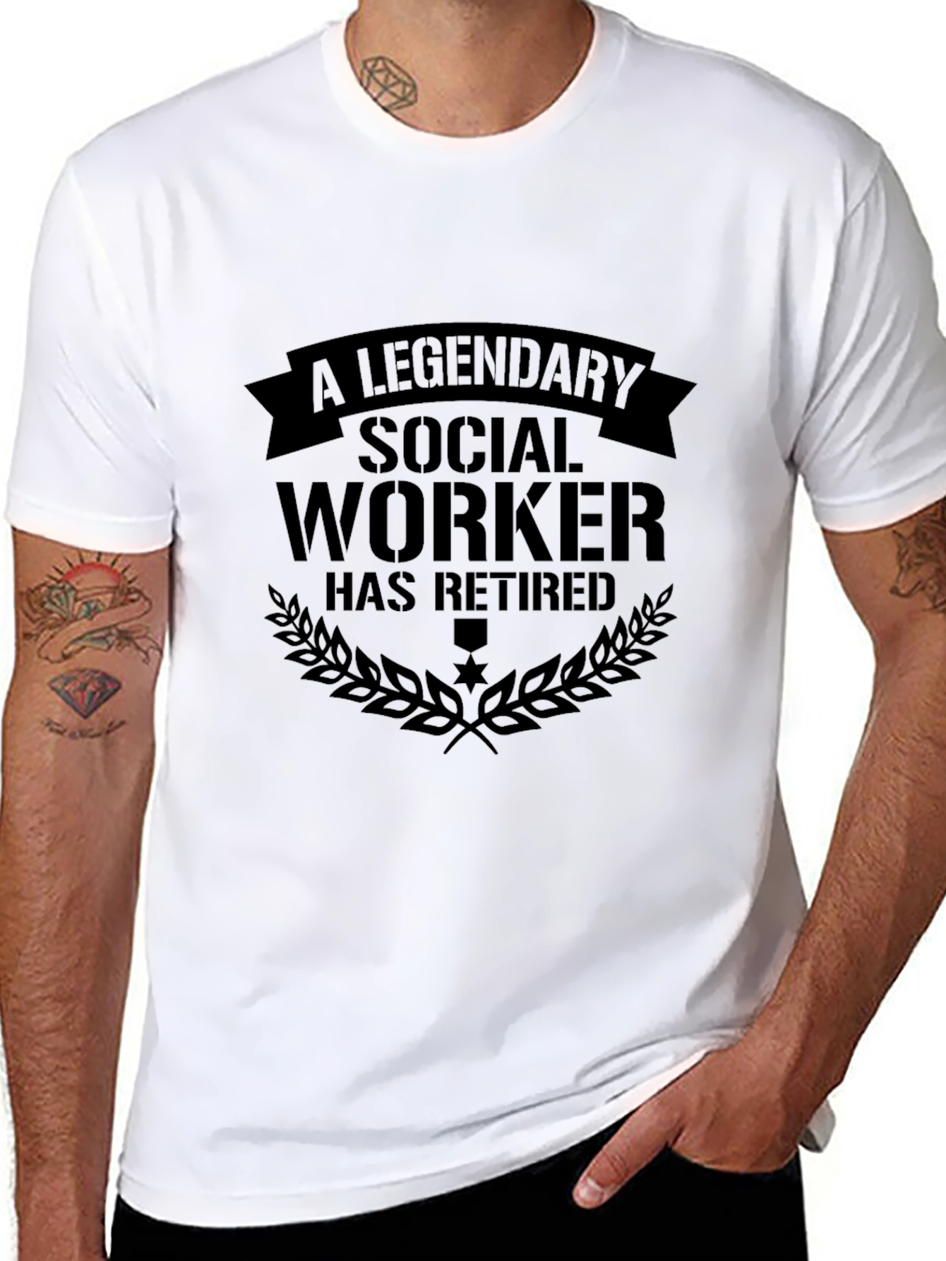 Legendary Social Worker Retirement T-Shirt