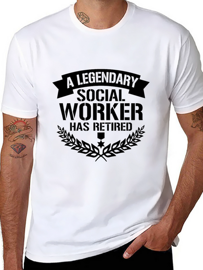 Legendary Social Worker Retirement T-Shirt
