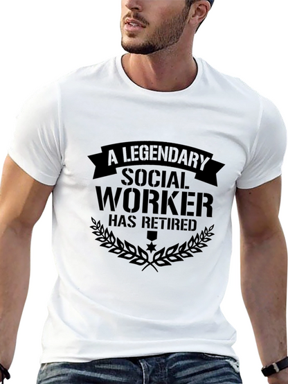 Legendary Social Worker Retirement T-Shirt
