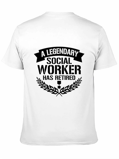 Legendary Social Worker Retirement T-Shirt