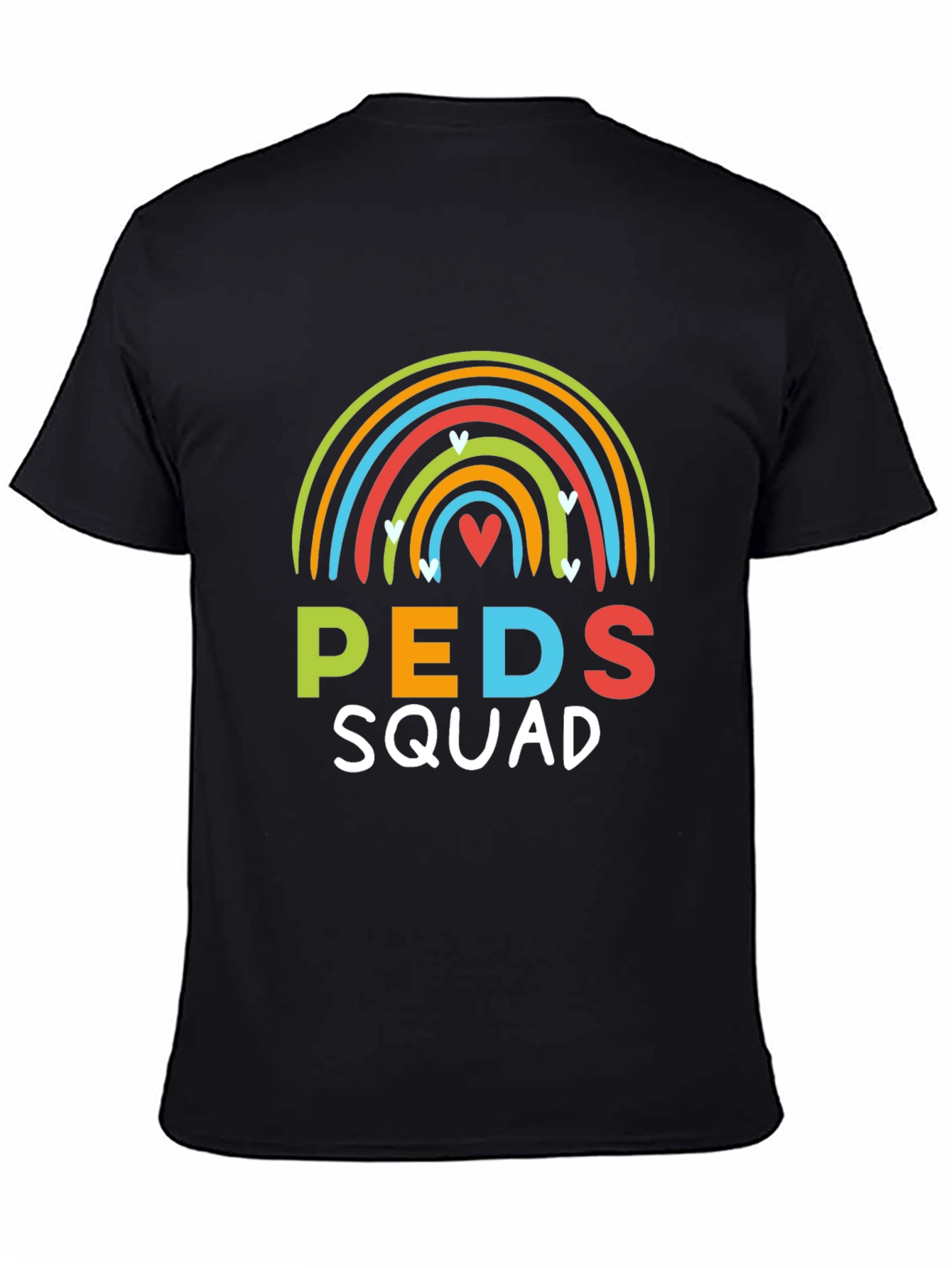 Peds Squad Rainbow Graphic T-Shirt