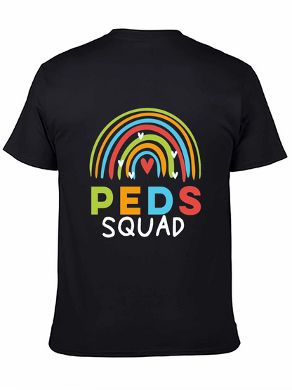 Peds Squad Rainbow Graphic T-Shirt