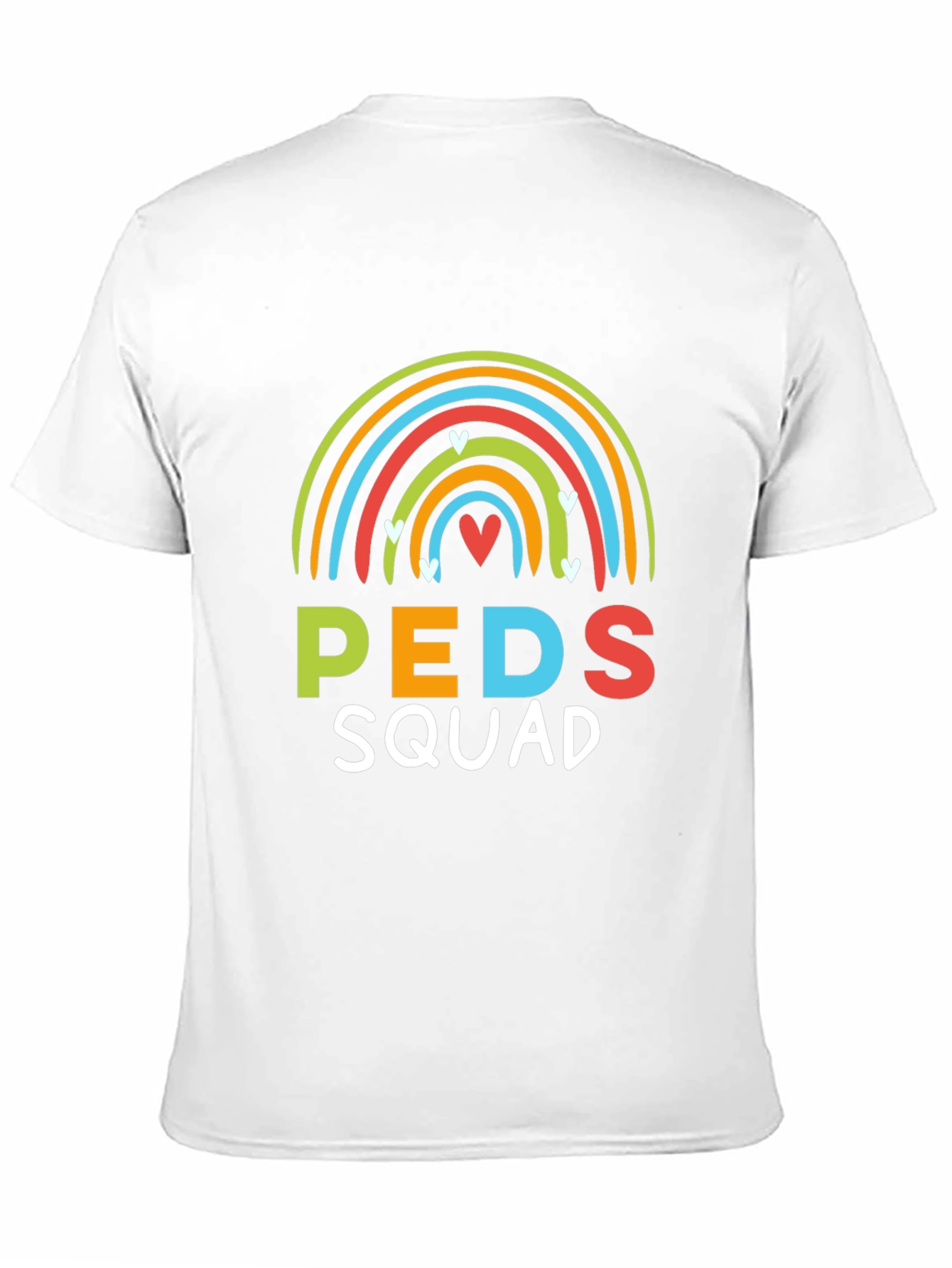 Peds Squad Rainbow Graphic T-Shirt