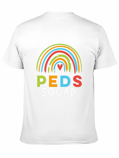 Peds Squad Rainbow Graphic T-Shirt