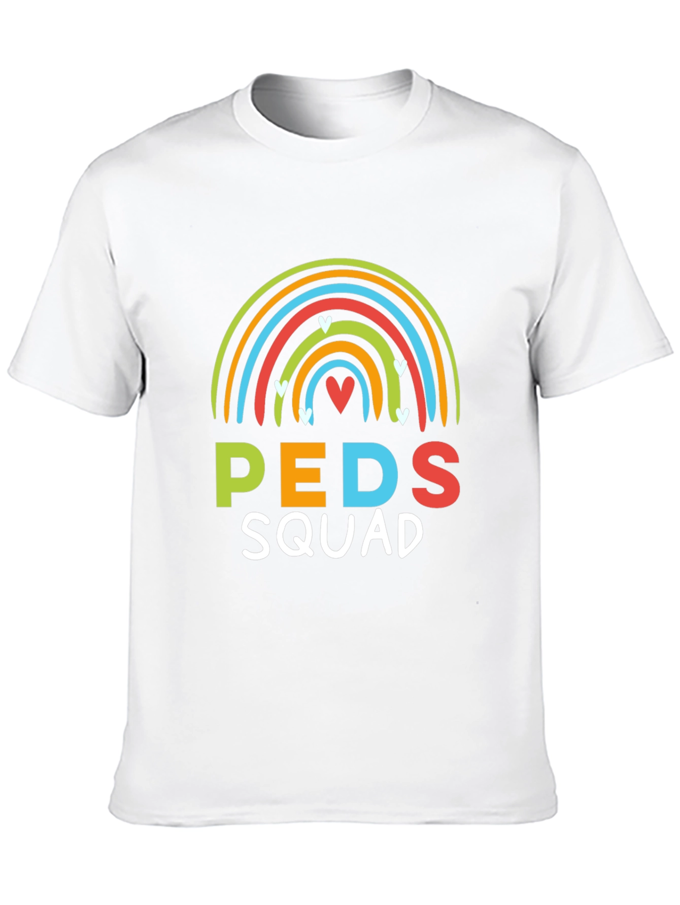 Peds Squad Rainbow Graphic T-Shirt