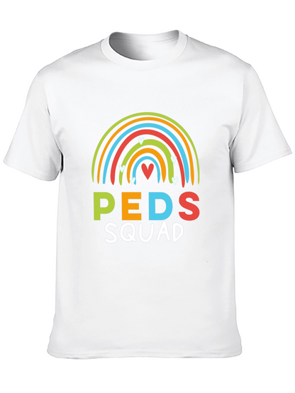Peds Squad Rainbow Graphic T-Shirt