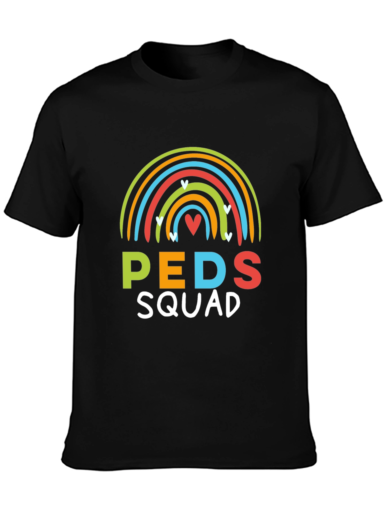 Peds Squad Rainbow Graphic T-Shirt