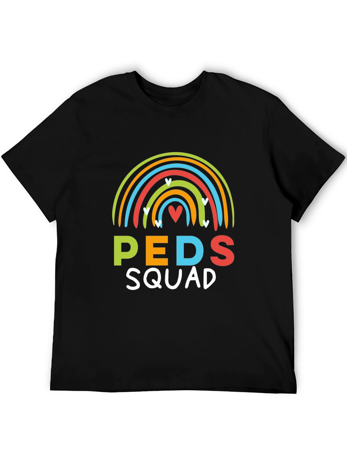 Peds Squad Rainbow Graphic T-Shirt