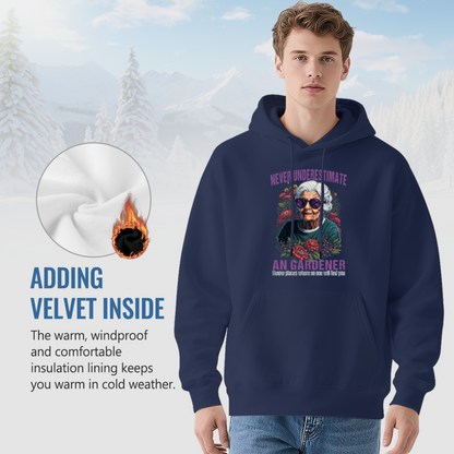 Never Underestimate an Gardener I Know Places Hoodie