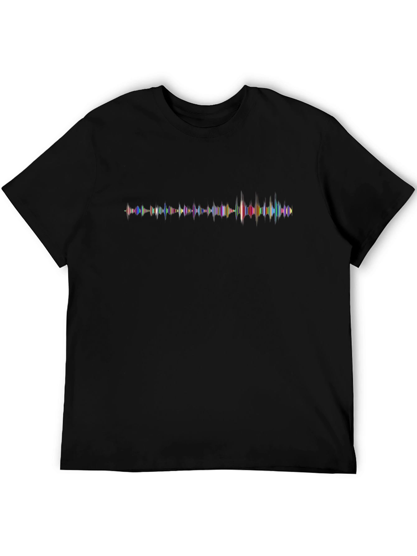 Soundwave Graphic Mens T-Shirt - Black