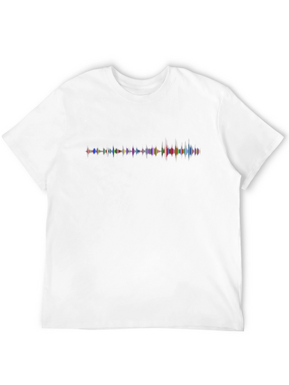 Soundwave Graphic Mens T-Shirt - Black