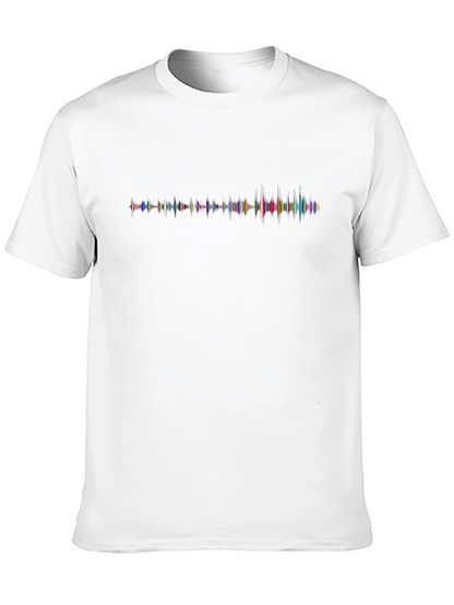 Soundwave Graphic Mens T-Shirt - Black
